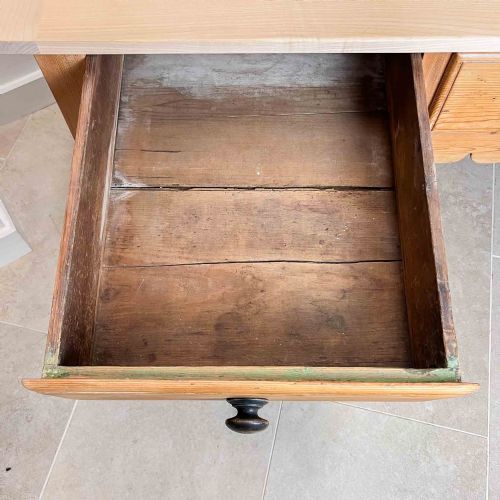 ANTIQUE PINE WELSH DAIRY TABLE - ADDITIONAL PHOTO 18