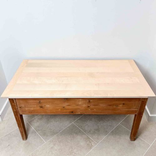ANTIQUE PINE WELSH DAIRY TABLE - ADDITIONAL PHOTO 21