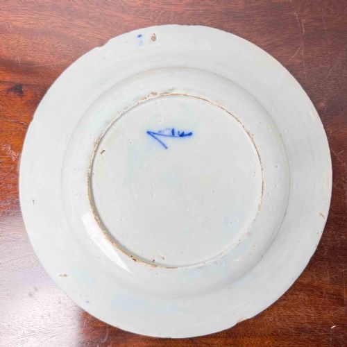 PAIR OF SMALL ANTIQUE DELFT PLATES - ADDITIONAL PHOTO 5
