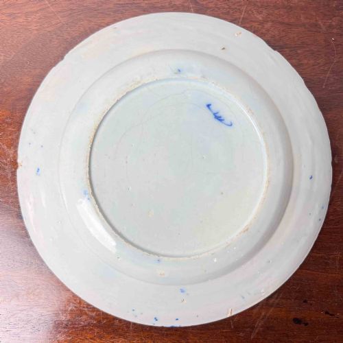 PAIR OF SMALL ANTIQUE DELFT PLATES - ADDITIONAL PHOTO 6