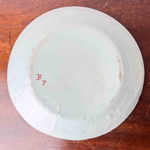 ANTIQUE POLYCHROME DELFT PLATE - ADDITIONAL PHOTO 5
