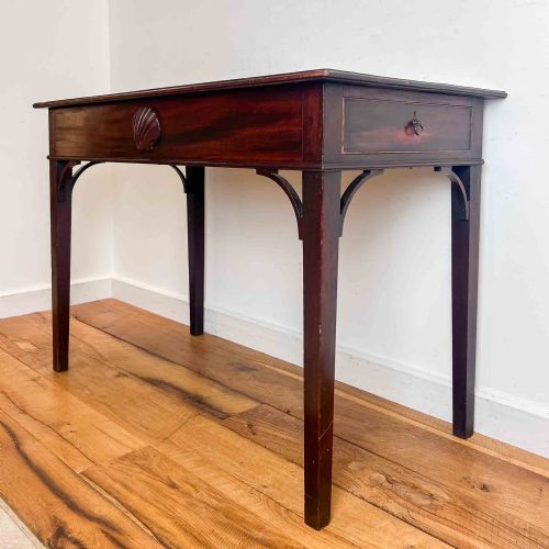 18TH CENTURY IRISH MAHOGANY SIDE TABLE - ADDITIONAL PHOTO 9