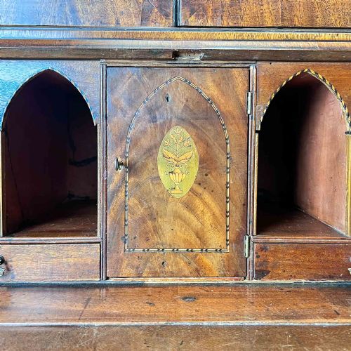 18TH CENTURY MAHOGANY BUREAU BOOKCASE - ADDITIONAL PHOTO 6