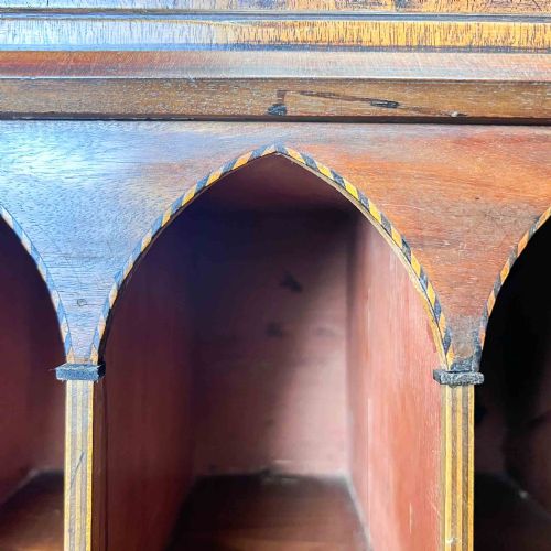 18TH CENTURY MAHOGANY BUREAU BOOKCASE - ADDITIONAL PHOTO 9