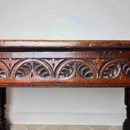 17TH CENTURY OAK REFECTORY TABLE - ADDITIONAL PHOTO 6