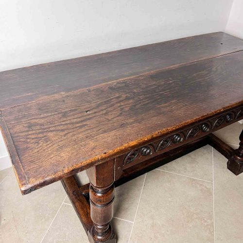 17TH CENTURY OAK REFECTORY TABLE - ADDITIONAL PHOTO 7