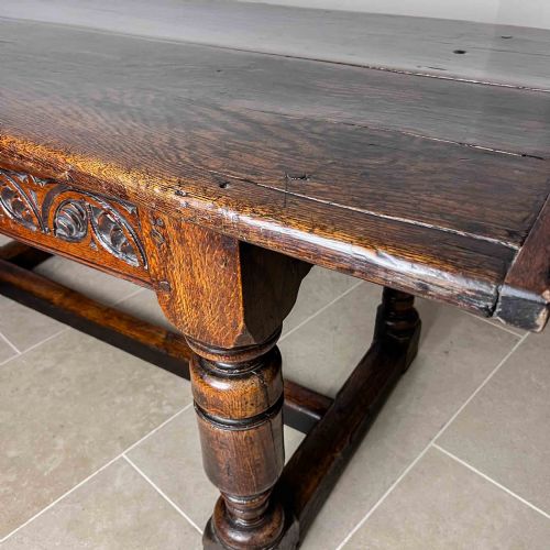 17TH CENTURY OAK REFECTORY TABLE - ADDITIONAL PHOTO 9