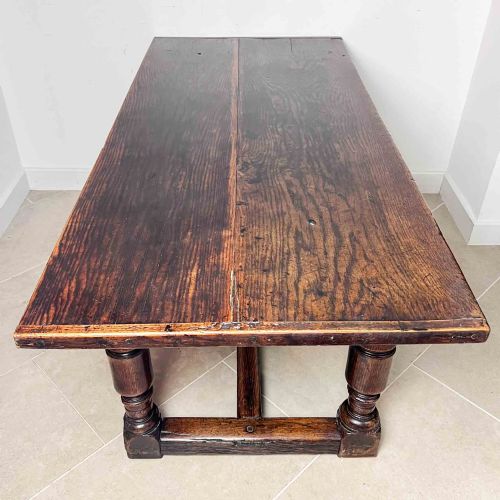 17TH CENTURY OAK REFECTORY TABLE - ADDITIONAL PHOTO 17