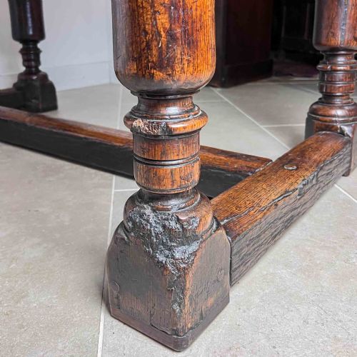 17TH CENTURY OAK REFECTORY TABLE - ADDITIONAL PHOTO 21