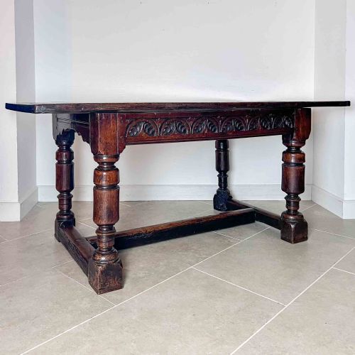 17TH CENTURY OAK REFECTORY TABLE - ADDITIONAL PHOTO 22