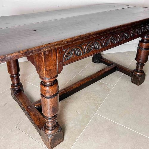 17TH CENTURY OAK REFECTORY TABLE - ADDITIONAL PHOTO 24