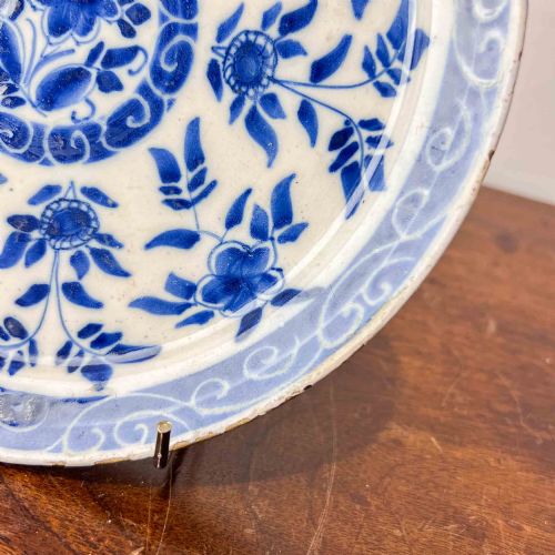 ANTIQUE DUTCH DELFT PLATE - ADDITIONAL PHOTO 2