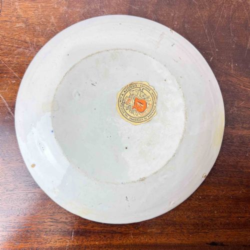 ANTIQUE DUTCH DELFT PLATE - ADDITIONAL PHOTO 3