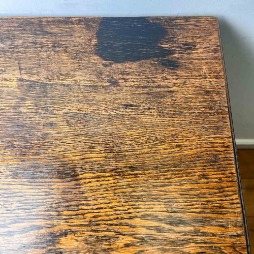 SMALL GEORGIAN OAK CHEST OF DRAWERS - ADDITIONAL PHOTO 9