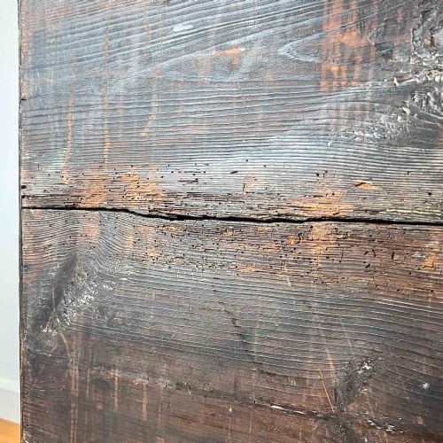 SMALL GEORGIAN OAK CHEST OF DRAWERS - ADDITIONAL PHOTO 16