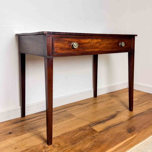 GEORGIAN MAHOGANY SIDE TABLE - ADDITIONAL PHOTO 2