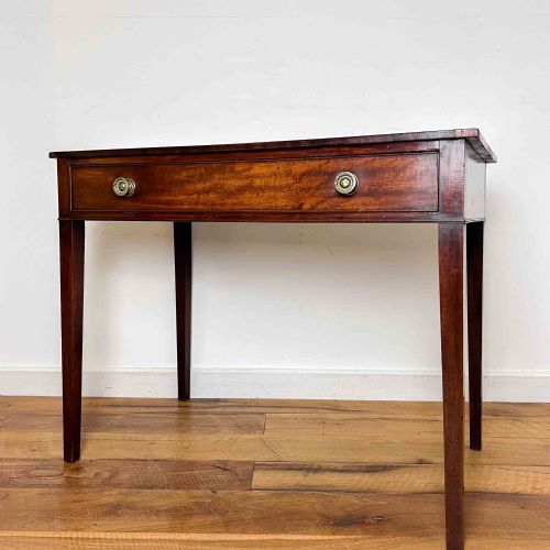 GEORGIAN MAHOGANY SIDE TABLE - ADDITIONAL PHOTO 3