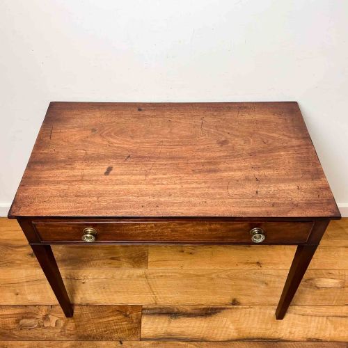 GEORGIAN MAHOGANY SIDE TABLE - ADDITIONAL PHOTO 7