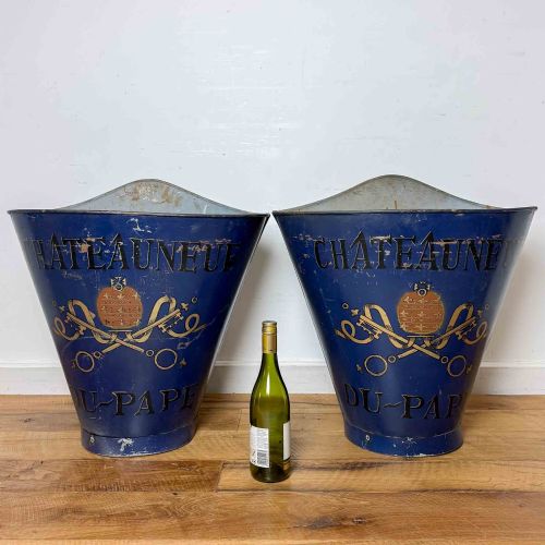 PAIR OF ANTIQUE FRENCH GRAPE HODS - ADDITIONAL PHOTO 2
