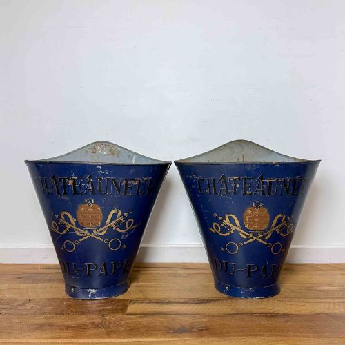 pair of antique french grape hods - CATEGORY: ANTIQUE MISCELLANEOUS - DATED 1920