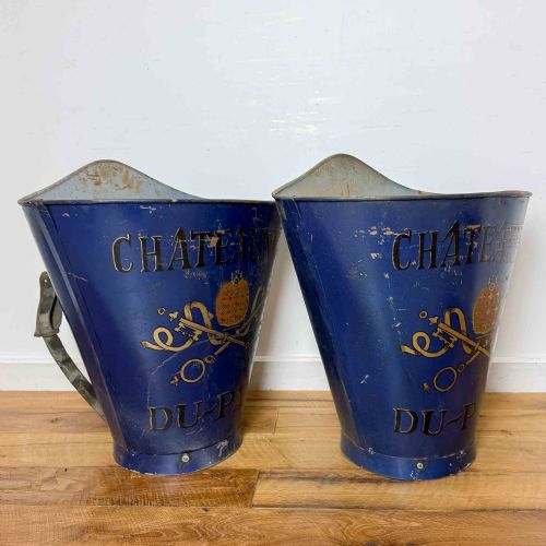 PAIR OF ANTIQUE FRENCH GRAPE HODS - ADDITIONAL PHOTO 8