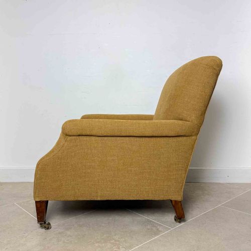 WARINGS GILLOWS ARMCHAIR FROM HMS MEDINA - ADDITIONAL PHOTO 1