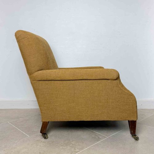 WARINGS GILLOWS ARMCHAIR FROM HMS MEDINA - ADDITIONAL PHOTO 2