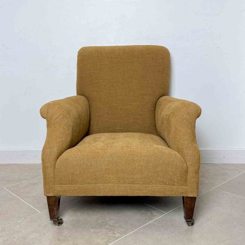 WARINGS GILLOWS ARMCHAIR FROM HMS MEDINA - ADDITIONAL PHOTO 3