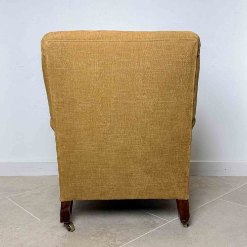 WARINGS GILLOWS ARMCHAIR FROM HMS MEDINA - ADDITIONAL PHOTO 6