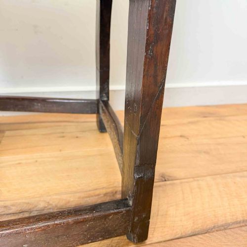 ANTIQUE CHARLES II OAK WAINSCOT CHAIR - ADDITIONAL PHOTO 10