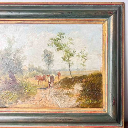 OIL PAINTING BY THEODORE PAIER - ADDITIONAL PHOTO 1