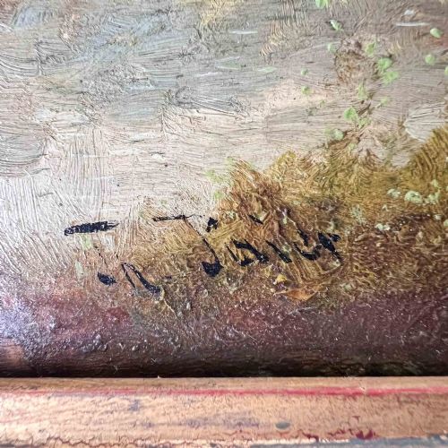 OIL PAINTING BY THEODORE PAIER - ADDITIONAL PHOTO 6