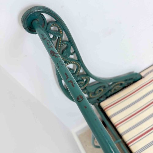 ANTIQUE CAST IRON DAY BED - ADDITIONAL PHOTO 15