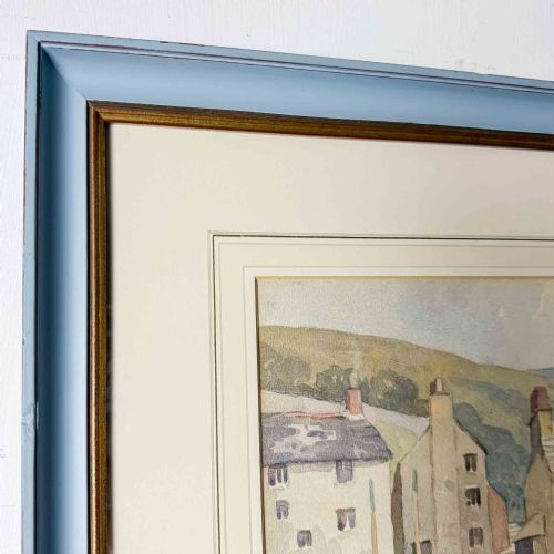 'POLPERRO' WATERCOLOUR BY LEWIS MORTIMER - ADDITIONAL PHOTO 6