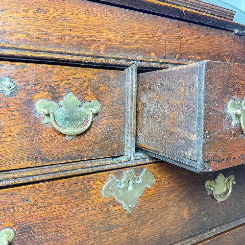 17TH CENTURY VERNACULAR OAK BUREAU - ADDITIONAL PHOTO 12