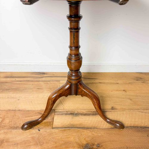 GEORGIAN OAK TRIPOD TABLE - ADDITIONAL PHOTO 2