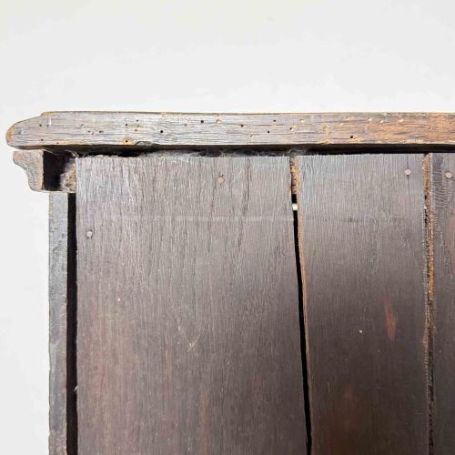 GEORGIAN OAK WALL CUPBOARD - ADDITIONAL PHOTO 13