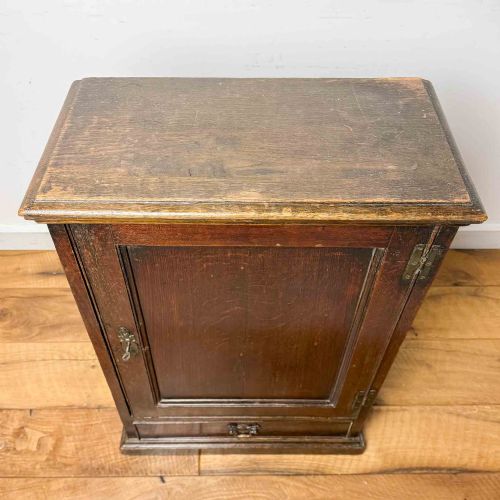 GEORGIAN OAK WALL CUPBOARD - ADDITIONAL PHOTO 16