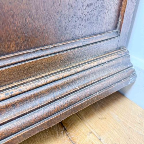 ANTIQUE FRENCH CARVED OAK CUPBOARD - ADDITIONAL PHOTO 4