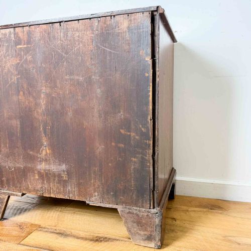 SMALL GEORGIAN MAHOGANY CHEST OF DRAWERS - ADDITIONAL PHOTO 22