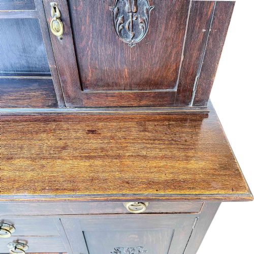 ARTS AND CRAFTS OAK DRESSER - ADDITIONAL PHOTO 7