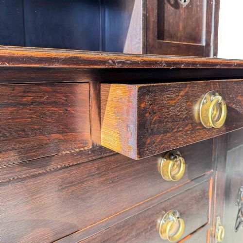 ARTS AND CRAFTS OAK DRESSER - ADDITIONAL PHOTO 12