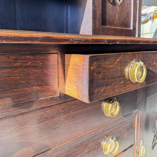 ARTS AND CRAFTS OAK DRESSER - ADDITIONAL PHOTO 16