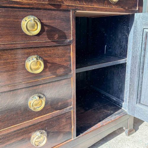 ARTS AND CRAFTS OAK DRESSER - ADDITIONAL PHOTO 17