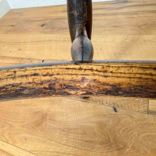 ANTIQUE HIGH BACK WINDSOR CHAIR - ADDITIONAL PHOTO 11