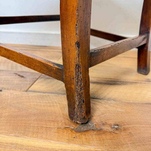 REGENCY PERIOD FRUITWOOD AND ELM HIGH BACK CHAIR - ADDITIONAL PHOTO 12