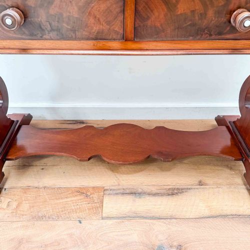 VICTORIAN MAHOGANY SIDE TABLE OR WRITING TABLE - ADDITIONAL PHOTO 6