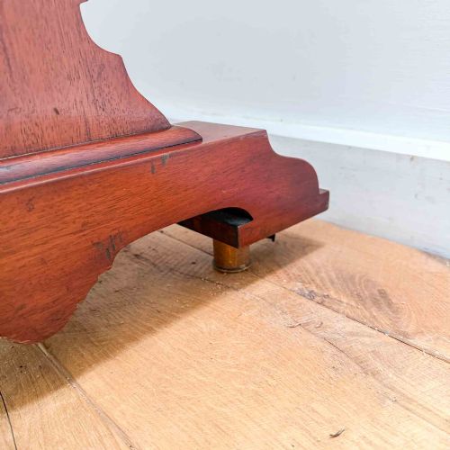 VICTORIAN MAHOGANY SIDE TABLE OR WRITING TABLE - ADDITIONAL PHOTO 8