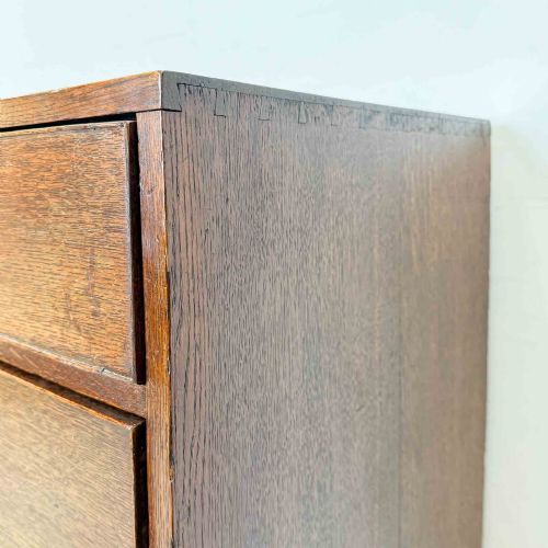 GEORGIAN OAK CHEST OF DRAWERS - ADDITIONAL PHOTO 10