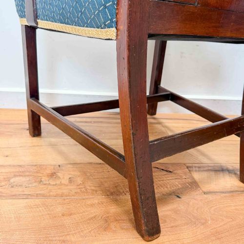 PAIR OF CHIPPENDALE STYLE MAHOGANY ARMCHAIRS - ADDITIONAL PHOTO 9